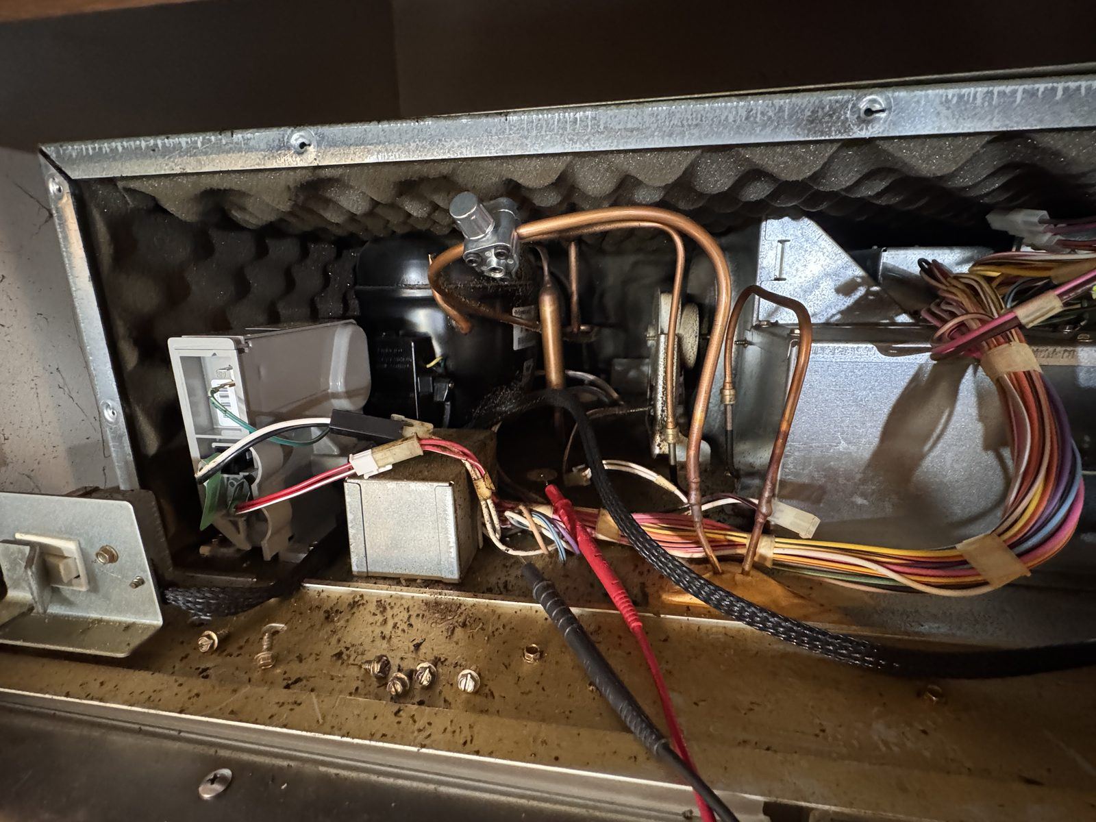 Sealed-system refrigerator repair requiring EPA 608 certification